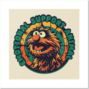 Emotional Support Animal --- Muppets Posters and Art